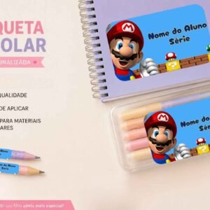 Etiquetas escolares